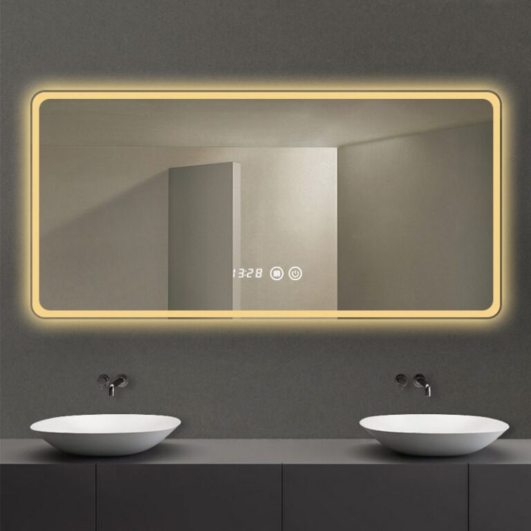 How To Choose the Perfect Large Mirror with Lights for Your Home